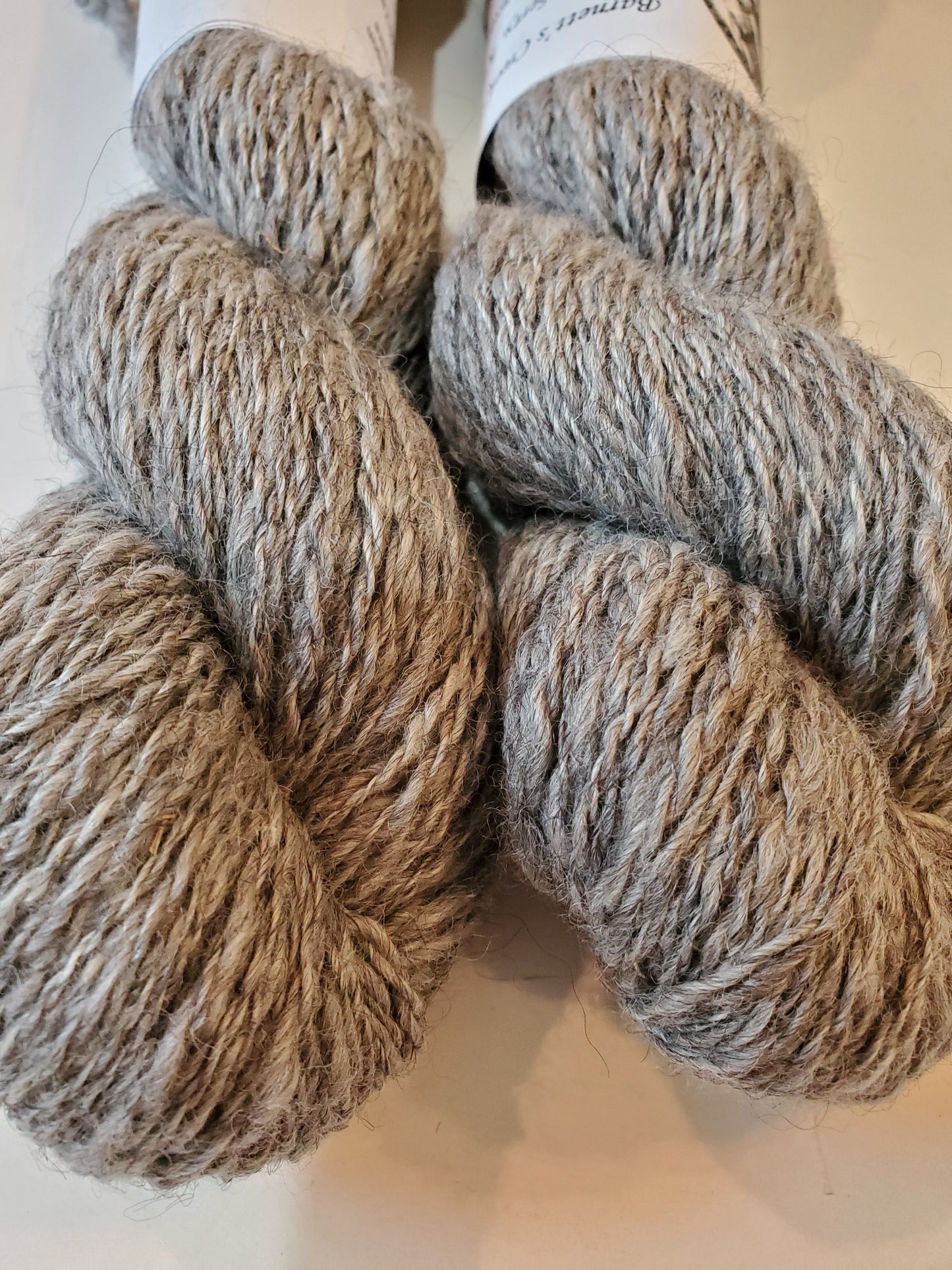 Handspun Grey Alpaca