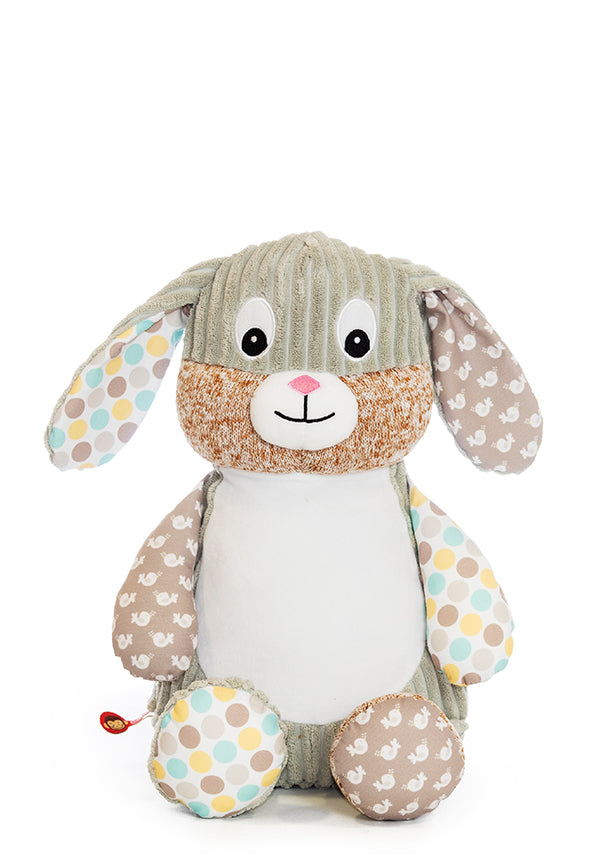 Harlequin Bunny Cubbie