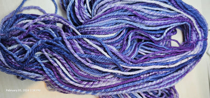 Handspun Merino - Purple/Blue