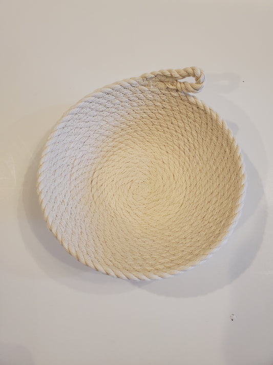 Medium Cotton Rope Bowl - 6 inch