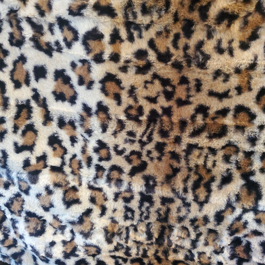 Leopard Fuzzy Lap Blanket