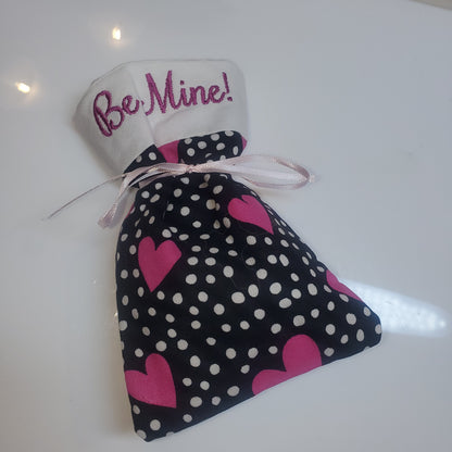 Embroidered Valentine Gift Pouches