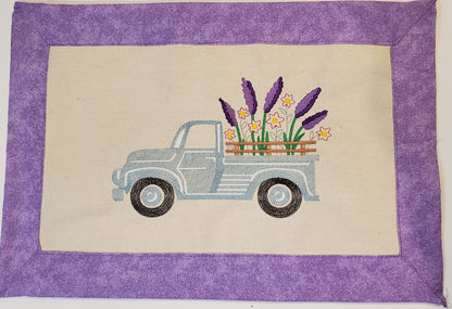 Blooming Truck Placemats (4)