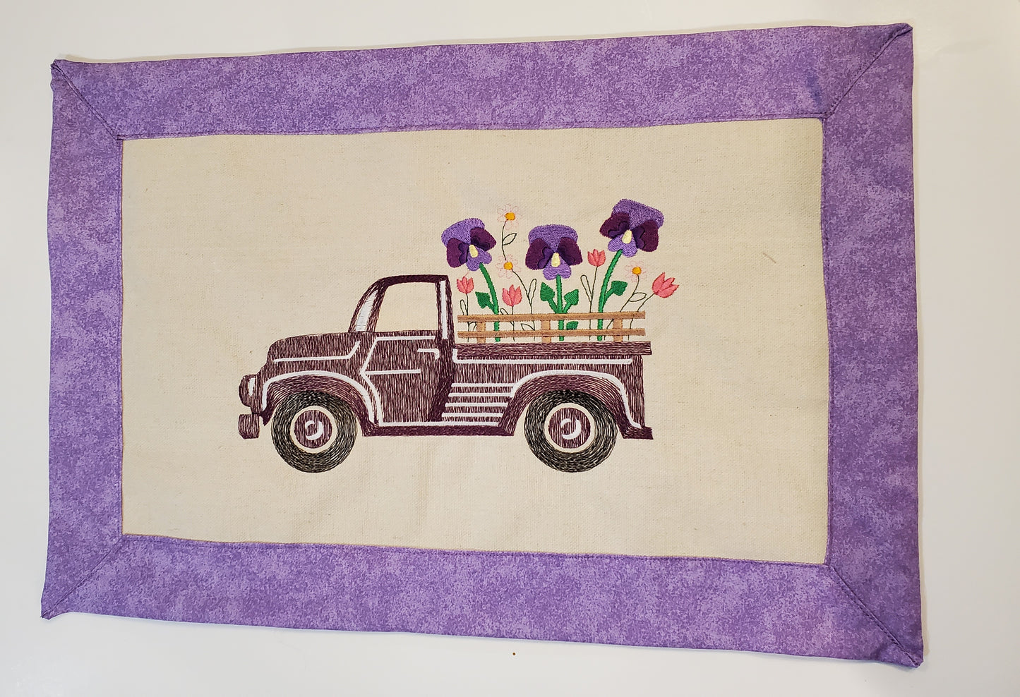Blooming Truck Placemats (4)